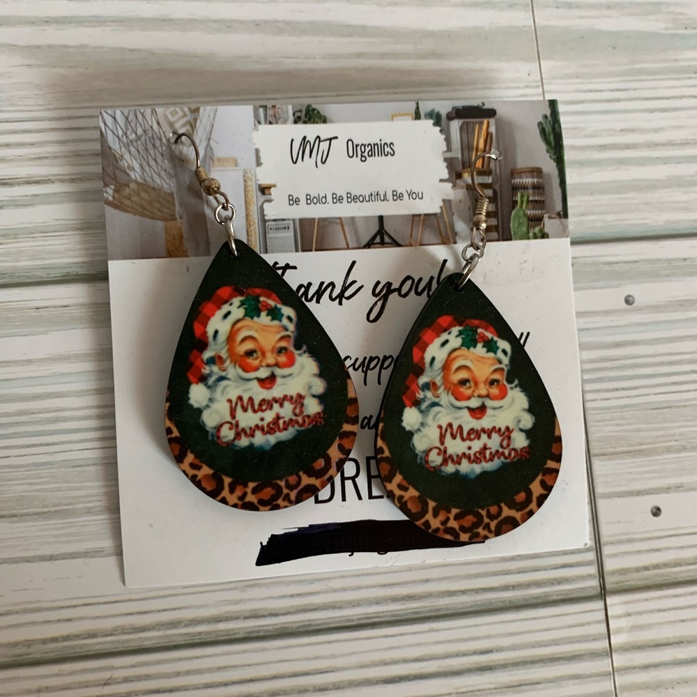 Christmas Santa Earrings